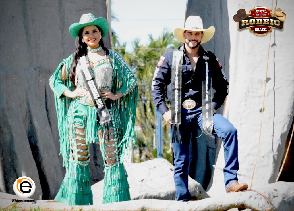 Tiago e Mayara são eleitos Mister Rodeio Brasil e Musa do Rodeio Nacional 2016